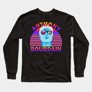 Retro Anthony Bourdain Long Sleeve T-Shirt